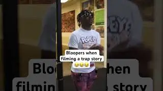 These lil stunts WERE NOT PLANNED #funny #shorts #trapstory #real #story #stunt