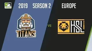 Angry Titans vs HSL Esports (Part 2) | OWC 2019 Season 2: Europe