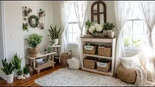 Beatrix Potter Farmhouse Meets Joanna Gaines | Budget Winter Decor Ideas
