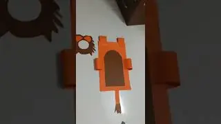 Easy paper lion costume for kids..