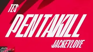 JackeyLove Penta Kill Highlight  Sivir on LPL - TES vs LGD