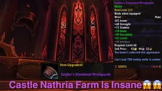 Shadowlands: Castle Nathria farm 500k - 1m per hour (IT'S INSANE) 😱😱
