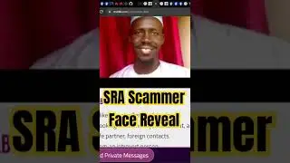 The face reveal of SRA Scammer #sra #salesrankingassistant