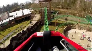 Ferienzentrum Schloss Dankern - Achterbahn (GoPro, 2018)