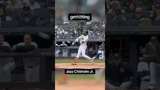 Jazz Chisholm home run swing #mlb #homerun #jazzchisholm