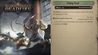 (POE2) Pillars of Eternity II - Deadfire I Helping Hands - Port Maje I Side Quest I Guide