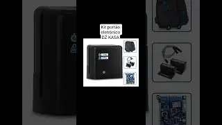 kit port&atilde;o eletr&ocirc;nico DZ KASA 1/4 300 kg 2 controles  #port&atilde;o #controle #mercadolivre