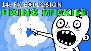 Animate 14: explosion - fixing stickies