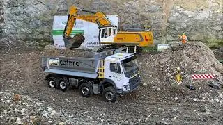 Sonntagsarbeit auf der cafpro RC Baustelle