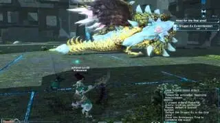 PSO2 Boss Fight - Dragon Ex