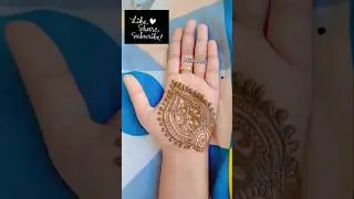 front hand simple mandala # MK_hennas#negative filling desings #kanne maniye new song vijay#henna