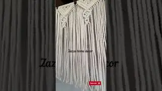 DIY tutorial for Macrame Curtain# Wedding backdrop# Custom length#door Covering#shorts_video