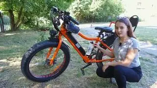 Обзор  электровелосипеда   LikeBike Hulk