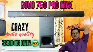 Govo GoSurround 750 Pro Max Unboxing & Full Review | Best Soundbar Under 5000 in India 🔥