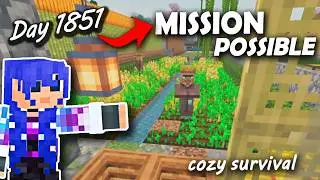 The WORST job in Minecraft... Moving Villagers - Oh No! It's Not Peaceful | #Minecraft EP36