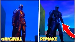 Fortnite Mando&rsquo;s Bounty LTM Trailer Remake #shorts