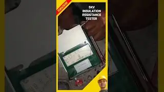 5KV Insulation Resistance Tester #irvaluemeasuring #electrical