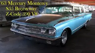 1963 Mercury Monterey S55 Breezeway Z-Code 390 V8 335 HP