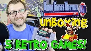 Video Games Monthly Unboxing & Gameplay - October 2017