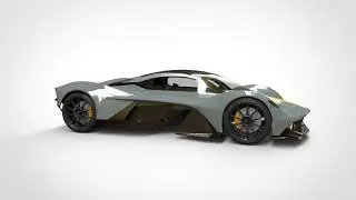 Aston Martin AM-RB 001 3d model SUBJECT