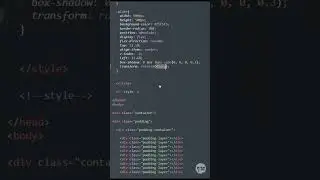 Blueberry Pudding | #html #css #pudding | #talkytech #tt #shorts