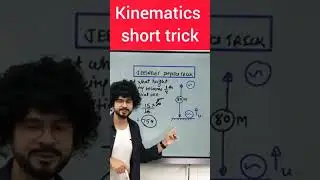 NEET 2024 JEE Kinematics Projectile Motion Tricks PHYSICS #trending #viral #viralshorts