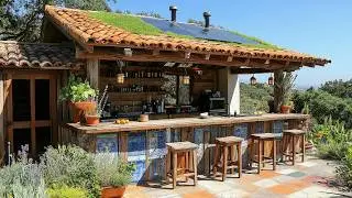 2025 Trends Revealed! Outdoor Space with a Mediterranean Kitchen & Bar