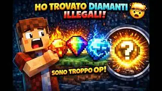 Minecraft Ma Ho Trovato dei DIAMANTI CUSTOM ILLEGALI 😱 | &Egrave; TROPPO OP!
