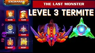 Galaxy Attack Alien Shooter The Last Monster Event 2023 Level 3 Boss Termite @Newapachegamers ​