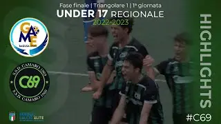 Under 17 Regionale – Fase Finale, 1ª giornata Triangolare A: Game Sport Ragusa - Camaro 1-3