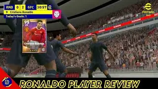 98 Rated Cristiano Ronaldo Legend Player Review | eFootball 2022 Mobile