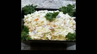 COLD CHICKEN AND FRUIT SALAD