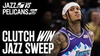 Jazz WIN in OVERTIME to SWEEP Pelicans | UTAH JAZZ