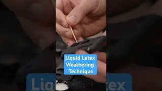 How To Do Liquid Latex Weathering #cosplay #tutorial