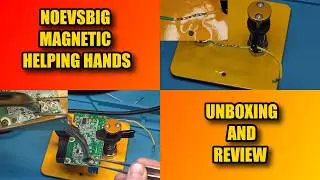 (672) Обзор паяльника Magnetic Helping Hands | Распаковка + Реальный тест