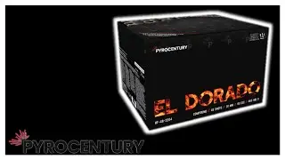 Pyrocentury EL DORADO - der schönste Feuerwerk Artikel 2023 - Unglaublicher Gold Verbund