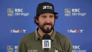 Mark Hubbard Friday Flash Interview 2023 RBC Heritage &copy; PGA Tour