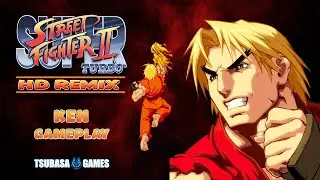 🔥 Ken Gameplay | Super Street Fighter II Turbo HD Remix [1080p 60fps] RPCS3