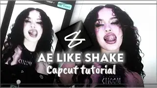 Ae like shake tutorial on CapCut 