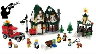 LEGO Winter Village Post Office | speed build, Brick Yeah!