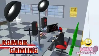 ROOM TOUR KAMAR GAMING HARAU (Review & Tutorial) SAKURA School Simulator