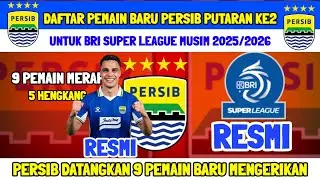 RESMI - DAFTAR PEMAIN BARU PERSIB PUTARAN KE2 - WELCOME JOE PELUPESSY- KABAR TERBARU PERSIB HARI INI