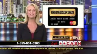 Structured Settlement LumpSum Cash Now!