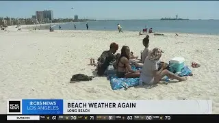 Beach weather returns to Southern California