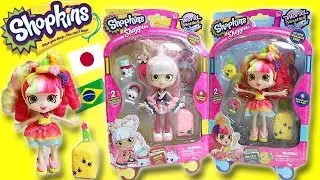 SHOPKINS SHOPPIES DOLLS - SARA SUCHI & DONATINA - UNBOX & PLAY| Little Kelly & Friends ToysReview