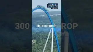 OHIO ROLLER COASTERS PT 2. Orion, Kings Island #travel #ohio #rollercoaster #themepark #trip #shorts