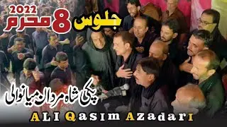 8 Moharam 2022 jaloos Pakki Shah Mardan Mianwali || Noha bani Hashim Da Chan Aya oty Manr Darya Ty
