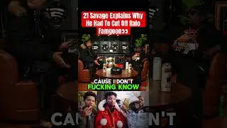 21 Savage Cut Off Ralo Famgoon #21savage #ralofamgoon #atlanta #rap