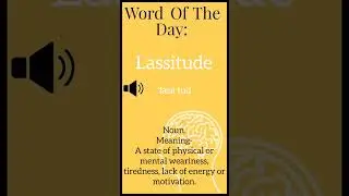 #Day156 Word Of The Day (English)