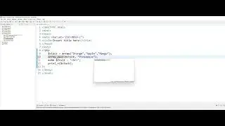 PHP Array Push Pop | PHP tutorial
